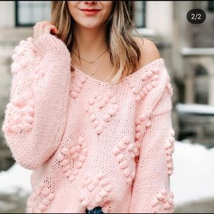 Heart sweater